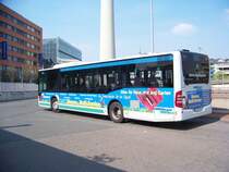 Mercedes Citaro II, am ZOB in Hannover. Foto vom 17-04-2011.