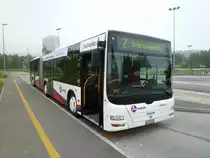 Wagen 161 der RVBW an der Haltestelle Ikea in Spreitenbach am 28.4.2011