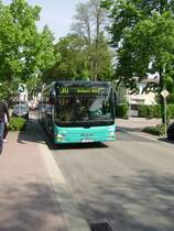 Ein MAN Lions der VGF am 30.04.11 in Bad Vilbel 