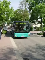 Ein MAN Lions der VGF am 30.04.11 in Bad Vilbel 