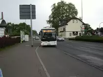 Ein MAN Lions City von S�dhessen Bus am 30.04.11 in Frankfurt am Main Mainkur auf der Linie 560