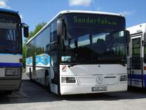 BUS Maass Reisen Cuxhaven MB INTEGRO wirbt f�r das Columbus Center in Bremerhaven.