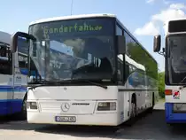 BUS Maass Reisen Cuxhaven MB INTEGRO wirbt f�r das Columbus Center in Bremerhaven.