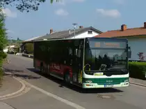 NVG-Wagen 266 war am 26.4.11 auf der Linie 302 unterwegs. (Ottweiler Lehbesch Schule)