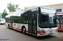 SWN 403 (NE ZS 403) mit Werbung f�r AKN.
Aufgenommen beim Tag der Offen T�r der SWN am 12.9.2010.