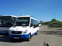 MB Sprinter City der RSAG Rostock am Rostock ZOB 30.04.2011