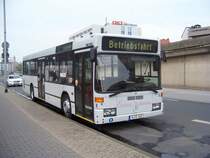 Mercedes O 405, w�hrend einer Pause in der Hamburger Alle in Hannover am 27.04.2011.