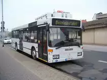 Mercedes O 405, w�hrend einer Pause in der Hamburger Alle in Hannover am 27.04.2011.
