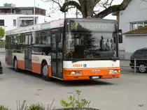 RBS - MAN  Nr.8  BE 535308 unterwegs auf der Linie 38 in Sch�nb�hl am 14.04.2011