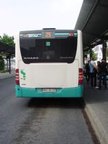 Ein Mercedes Benz Citaro des SVM in Bergen Enkheim am 27.04.11