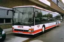 RVM 98-04, ein Setra S319 NF, aufgenommen im Mai 2001 auf dem Gel�nde der Evobus NL in Dortmund.