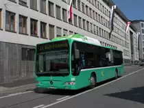 Mercedes Citaro mit der Betriebsnummer 809 auf der Linie 33 in der Spiegelgasse in Basel. Die Aufnahme stammt vom 02.05.2011.
