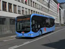 Mercedes Citaro BG 148 BV 68 auf der Linie 604 in der Spiegelgasse in Basel Die Aufnahme stammt vom 02.05.2011.