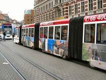 Stadtrundfahrtbus der EVAG, hier vor der Hauptpost auf dem Anger, 6. 12. 2007