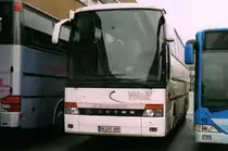 Setra S315 HDH/3, aufgenommen im Januar 2002 auf dem Gel�nde der Evobus NL Dortmund.