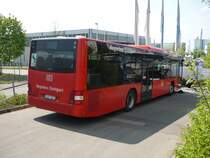 Der neue MAN von RBS, S-RS 2021 von hinten aufgenommen am 19.04.2011.