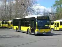 Mercedes-Benz O 530 II (Citaro Facelift) auf der Linie 163 nach S-Bahnhof Flughafen Sch�nefeld am S-Bahnhof Sch�neweide/Sterndamm.