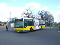 Mercedes-Benz O 530 II (Citaro Facelift) auf der Linie 163 nach S-Bahnhof Flughafen Sch�nefeld am S-Bahnhof Adlershof.