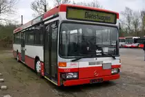 ex DSW21 1552, ein Mercedes O405 N vom Baumeier Omnibusbetrieb im Auftrag der DSW21. Aufgenommen am 11.04.2010 auf dem Abstellplatz vom BOB w�hrend der ersten Dortmunder Fotosonderfahrt.
