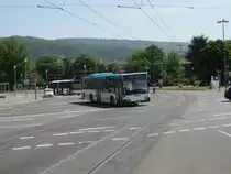 Ein RNV Mercedes Benz O 405 in Heidelberg Hbf am 06.05.11