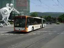 Ein RNV Mercedes Benz Citaro am 06.05.11 in Heidelberg Hbf 