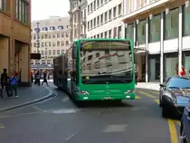 BVB - Mercedes Citaro Nr.715  BS 6674 unterwegs auf der Linie 36 in der Stadt Basel am 16.04.2011

