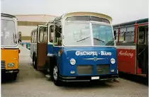 Aus dem Archiv: Gr�mpu-Musig, Goldau - SZ 38'333 - FBW/FHS (ex P 24'162) am 26. Juni 1999 in Hinwil, FBW-Treffen