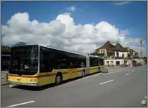 Den STI-Bus 122, eingesetzt auf der Linie 1, habe ich am 18.07.2010 in Spiez fotografiert.