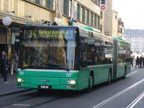 Man Bus Nr. 767 Unterwegs in  Basel am 03.11.2007