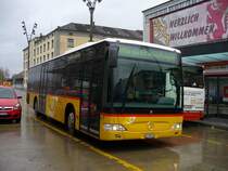 Post - Mercedes Citaro .. Nr.6  TG 158101 auf dem Bahnhofplatz von Frauenfeld am 11.11.2007