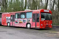 MAN SL 200 des AND Dortmund, ex Bogestra Bochum. Aufgenommen am 11.04.2010 am Stra�enbahnmuseum Bahnhof Mooskamp in Dortmund.