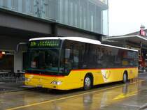 Post - Mercedes Citaro  TG 158 094 bei der Haltestelle vor dem Bahnhof in Frauenfeld am 11.11.2007