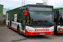 DSW21 1515, ein Neoplan Centroliner N4516 von Zeretzke Reisen im Auftrag der DSW21. Aufgenommen am 11.04.2010 auf dem Abstellplatz  von Zeretzke Reisen in Castrop Rauxel w�hrend der ersten Dortmunder Fotosonderfahrt.