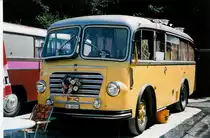 Aus dem Archiv: Rellstab, Diessenhofen - TG 66'318 - Berna/BBO (ex Galeppi, Dalpe) am 15. August 1998 in Schwarzwasserbr�cke, Wohnbus-Treffen