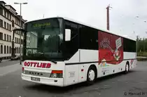 Gottlieb (OS ZF 880) mit Werbung f�r die Landesgartenschau in Bad Essen 2010.
Aufgenommen am HBF Osnabr�ck, 19.9.2010.