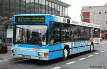 Bils 2299 (MS FD 300) mit Werbung f�r Br�ssow.
Aufgenommen am HBF M�nster, 19.9.2010.