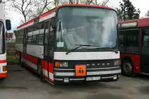 ex DSW21 1517, ein Setra S215 SL von Zeretzke Reisen im Auftrag der DSW21. Aufgenommen am 11.04.2010 auf dem Abstellplatz von Zeretzke Reisen in Castrop Rauxel w�hrend der ersten Dortmunder Fotosonderfahrt.