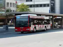 Stadtbus Chur - Mercedes Citaro GR 97506 bei den Haltestellen vor dem Bahnhof in Chur am 22.04.2011

