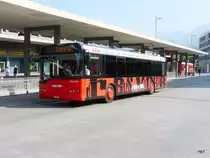 Stadtbus Chur - Solaris  GR 97515 bei den Haltestellen vor dem Bahnhof in Chur am 22.04.2011

