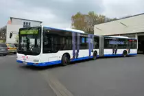 DSW21 1170, ein MAN NG 323 Lions City, aufgenommen am 11.04.2010 auf dem DSW21 Betriebshof in Castrop Rauxel w�hrend der ersten Dortmunder Fotosonderfahrt.