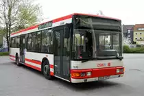 DSW21 1072, ein MAN NL 223, aufgenommen am 11.04.2010 auf dem DSW21  Betriebshof in Castrop Rauxel w�hrend der ersten Dortmunder Fotosonderfahrt.