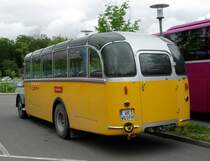 R�ckseite des Busses.