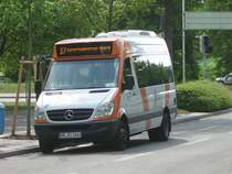 Ein Mercedes Benz Sprinter Kleinbus in Heidelberg am 21.05.11