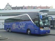 Setra S 417 HDH  Walliser Blue Star , Heidelberg 30.04.2011