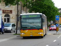 Postauto - Mercedes Citaro TG 18880 unterwegs auf der Linie 203 in der Stadt St.Gallen am 14.05.2011