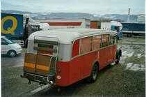 Fankhauser, Arzier - Saurer/Saurer (ex AFA Adelboden Nr. 15; ex P 23'052) am 18. Februar 2006 in Leibstadt, Esmatrans