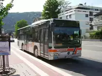 Ein Mercedes Benz Citaro K auf der Linie 753 in Neckargemünd am 22.05.11
