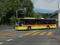 Mercedes Citaro der BLT mit der Betriebsnummer 80 in Bottmingen. Die Aufnahme stammt vom 09.05.2011.