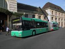 MAN Bus mit der Betriebsnummer 782 an der Endstation der Linie 50 am Basler Bahnhof SBB. Die Aufnahme stammt vom 10.05.2011.