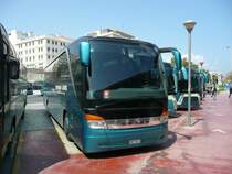 10.05.11,Setra am Busbahnhof von Iraklio auf Crete/Greece.